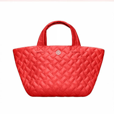 Ready Set Go Quilted Tote Bag in Ruby by Ameliora