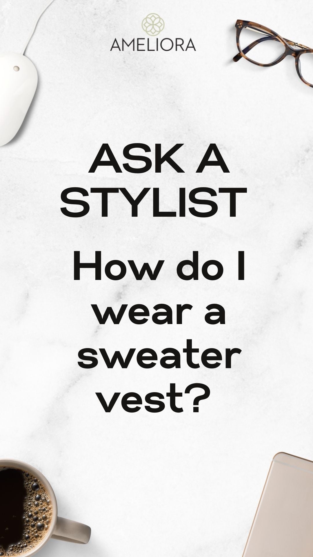 How do I wear a sweater vest?