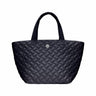 Ready Set Go Quilted Tote Bag in Coal by Ameliora