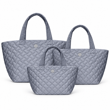 Ready Set Go Quilted Tote Bundle | Small, Medium & Large