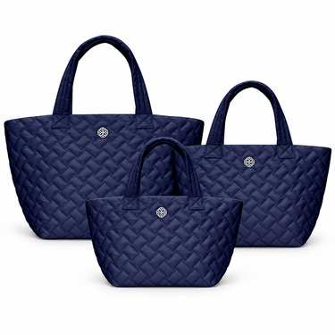 Ready Set Go Quilted Tote Bundle | Small, Medium & Large