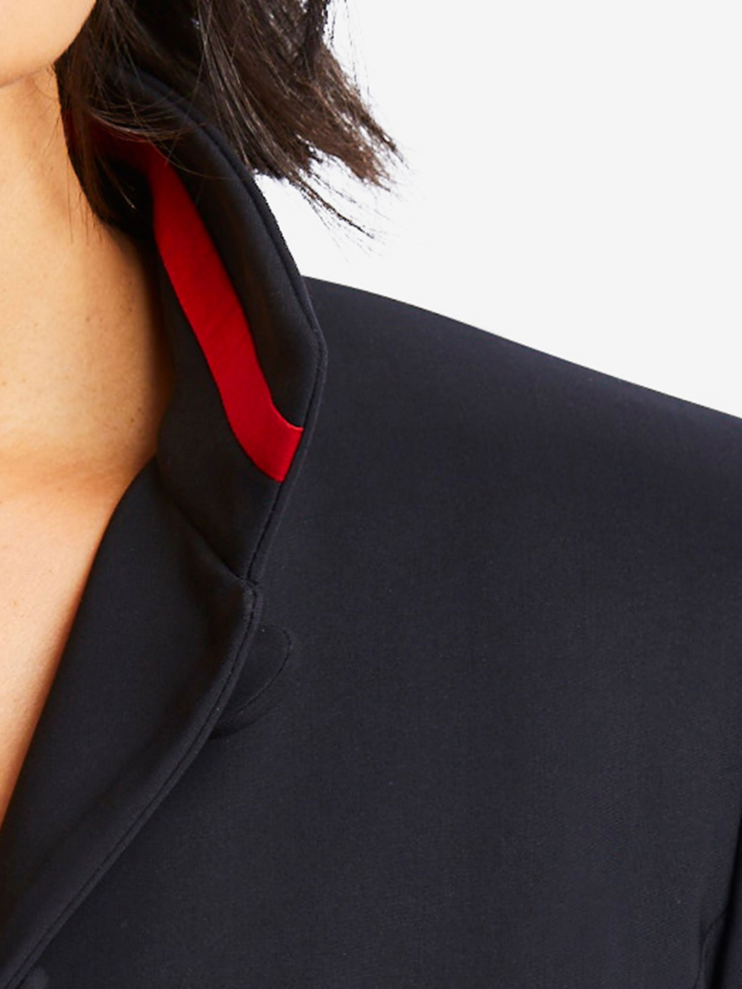 The Carmen - Silk Lined Mandarin Collar